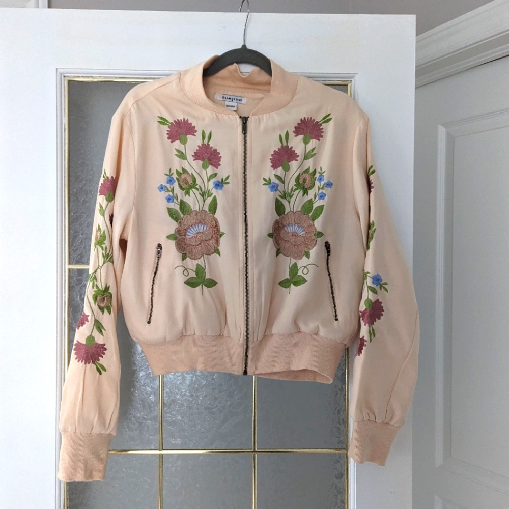 Floral Bomber Glamorous